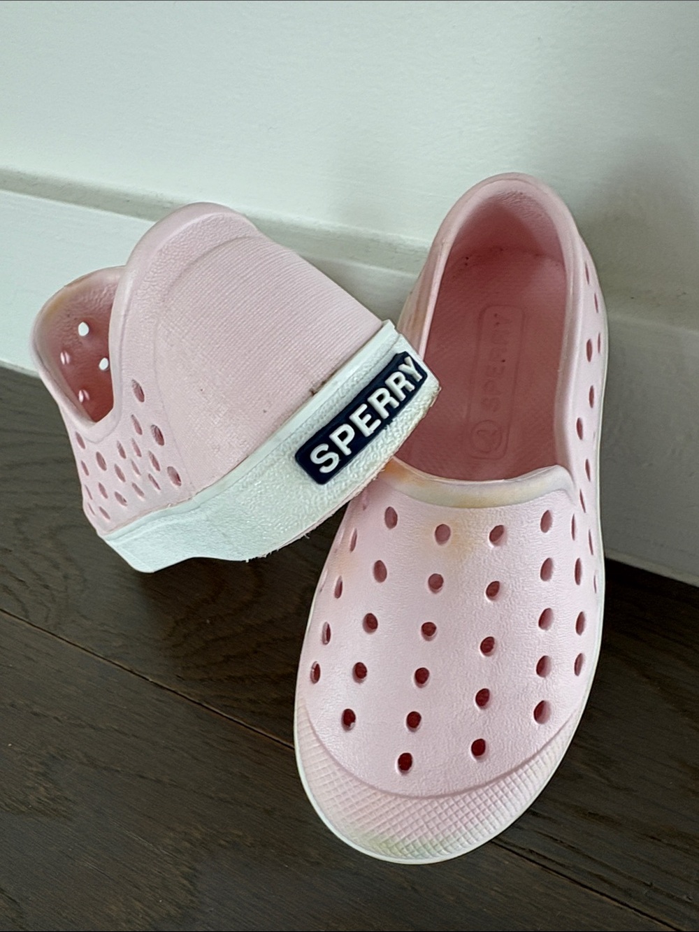 Sperry Kids 7 - Pink Slip-On Water Shoes